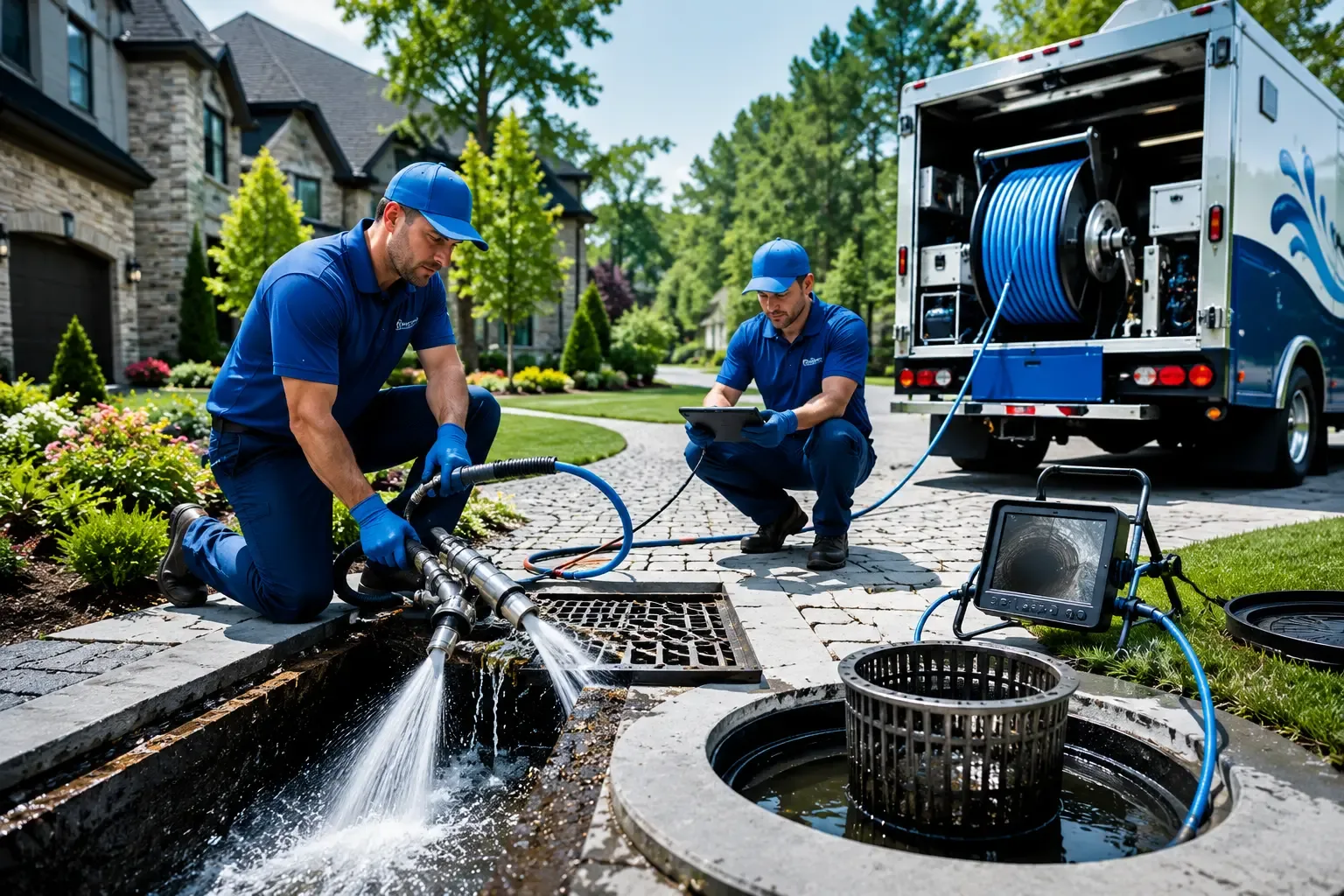 Local outdoor drain cleaning professionals in Blanket, TX